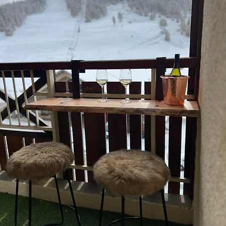 Les Tanieres De - Dama - Neuf 4p Avec Terrasse Vue Imprenable Appartamento Monginevro